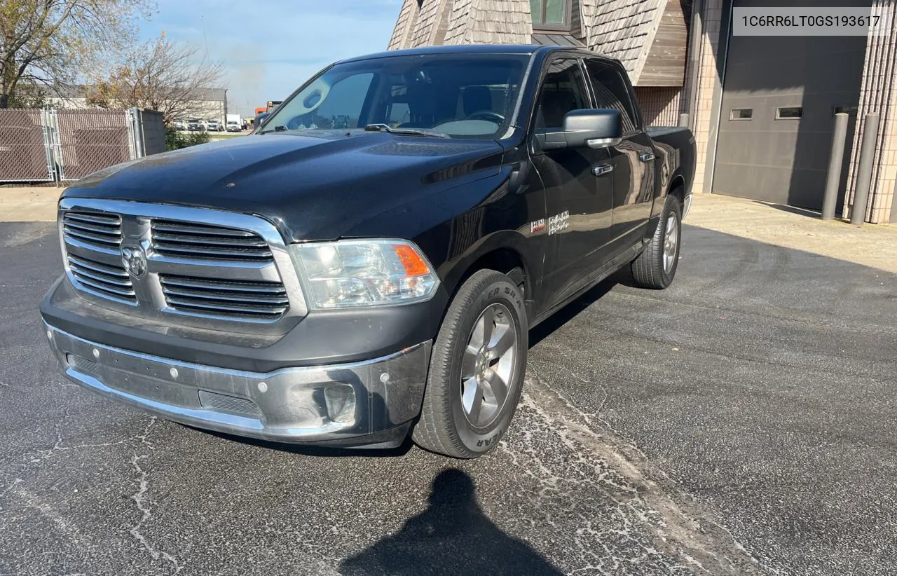 2016 Ram 1500 Slt VIN: 1C6RR6LT0GS193617 Lot: 79339464