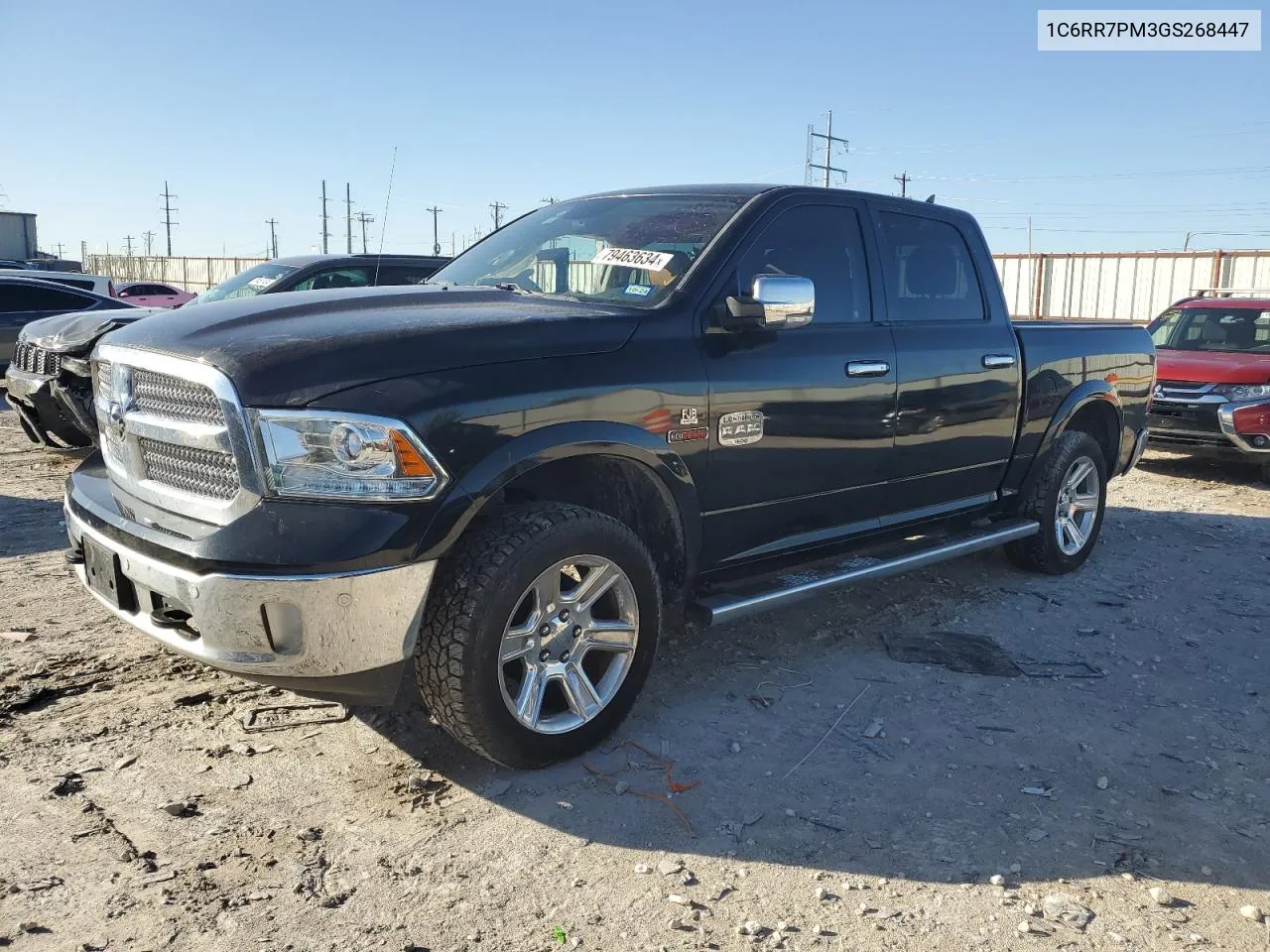 2016 Ram 1500 Longhorn VIN: 1C6RR7PM3GS268447 Lot: 79463634