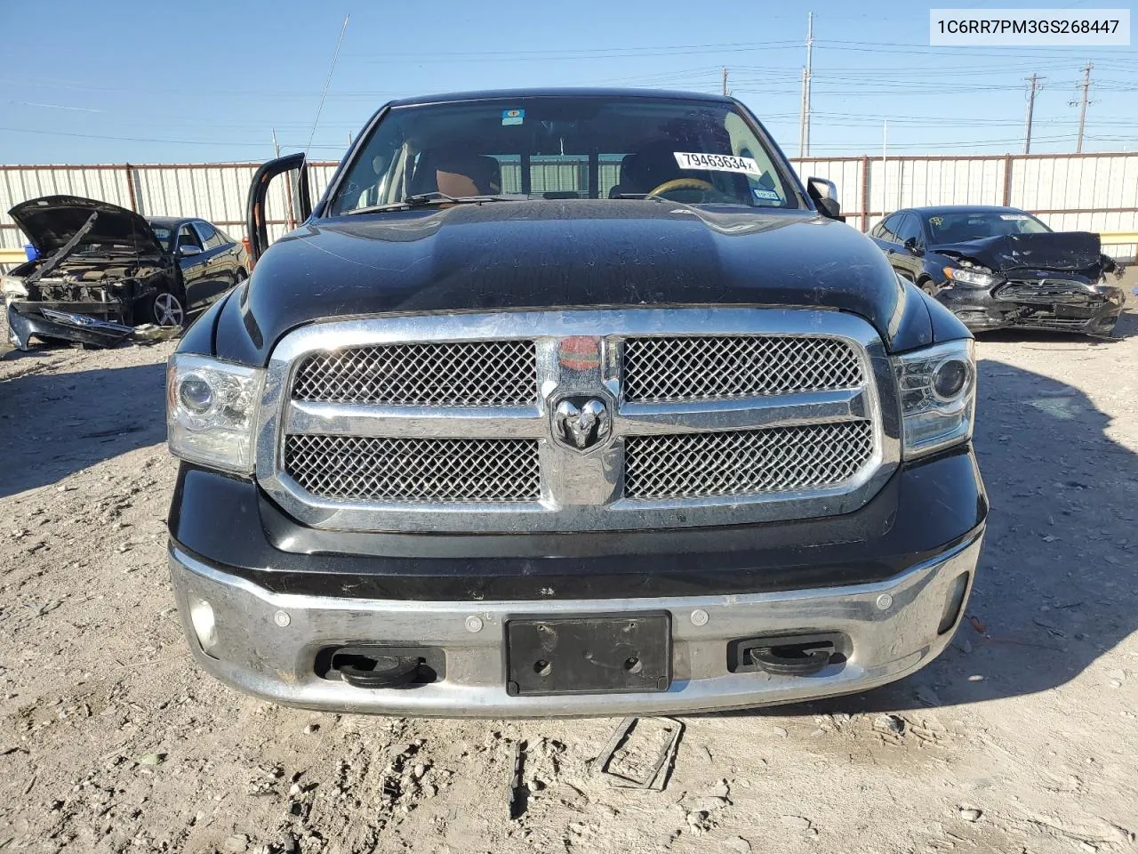 2016 Ram 1500 Longhorn VIN: 1C6RR7PM3GS268447 Lot: 79463634