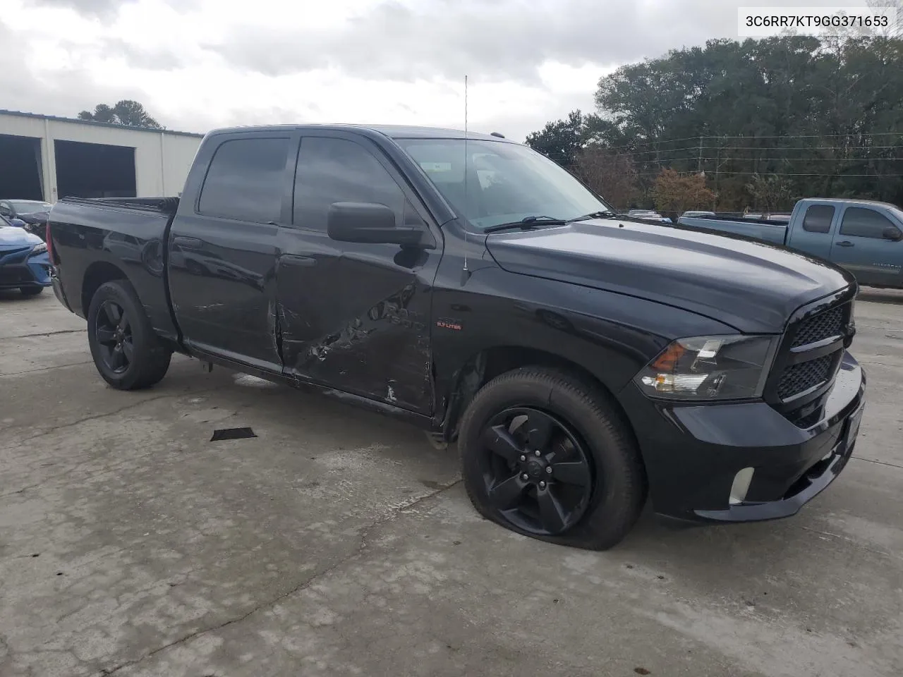 2016 Ram 1500 St VIN: 3C6RR7KT9GG371653 Lot: 79482224