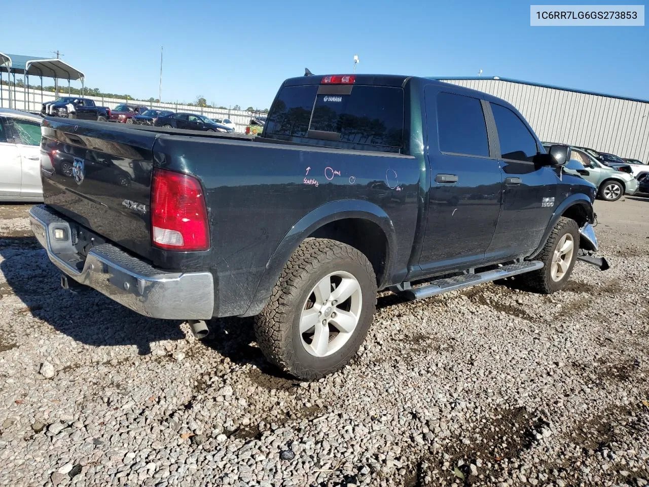 2016 Ram 1500 Slt VIN: 1C6RR7LG6GS273853 Lot: 80027343