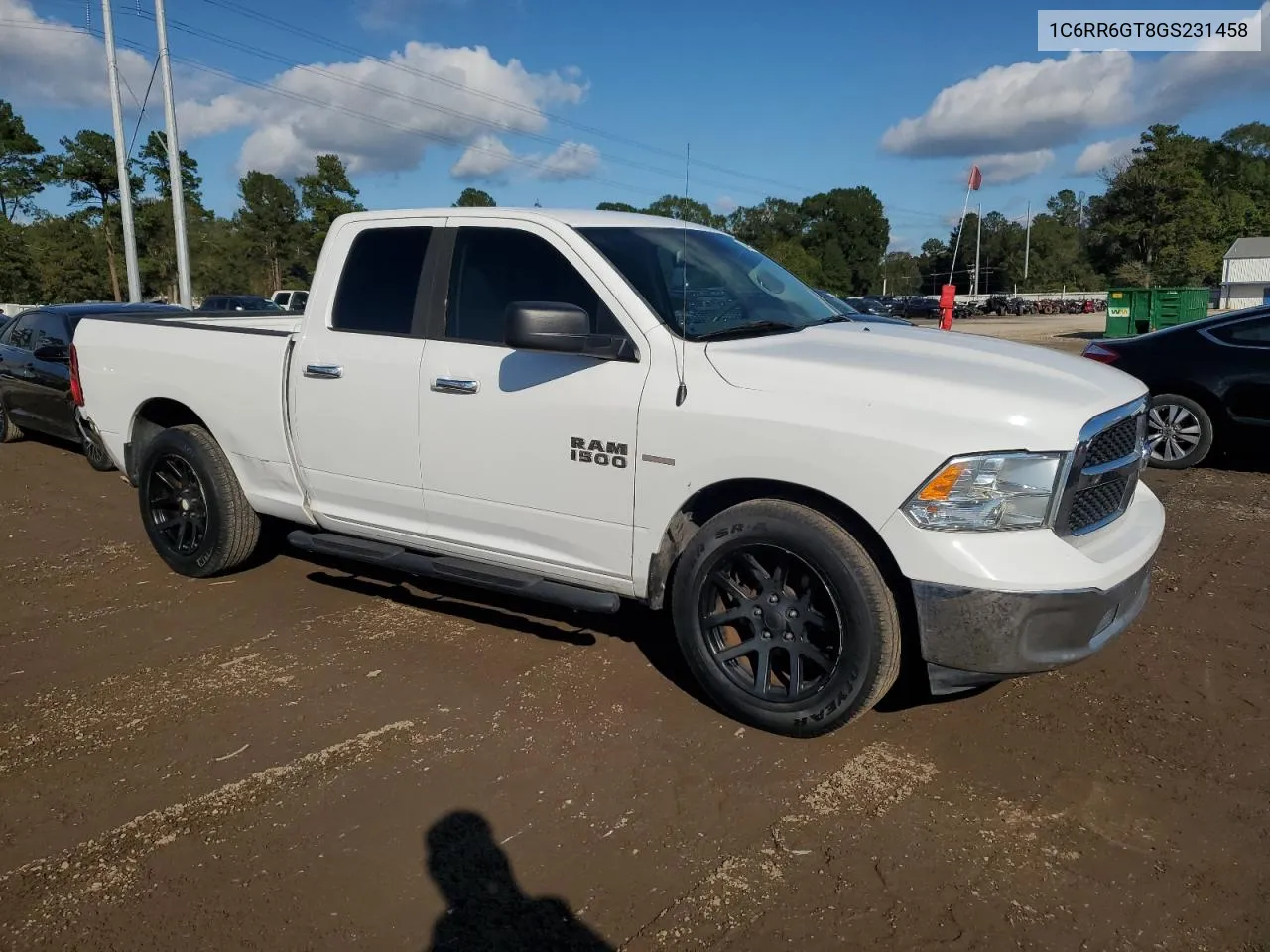 2016 Ram 1500 Slt VIN: 1C6RR6GT8GS231458 Lot: 80064674