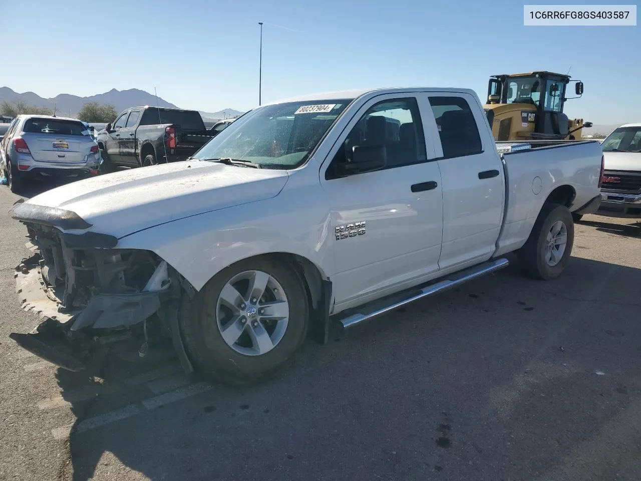 2016 Ram 1500 St VIN: 1C6RR6FG8GS403587 Lot: 80237904