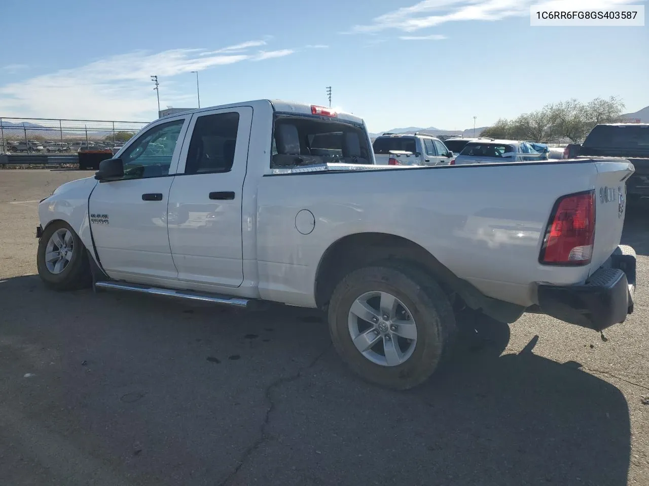 2016 Ram 1500 St VIN: 1C6RR6FG8GS403587 Lot: 80237904