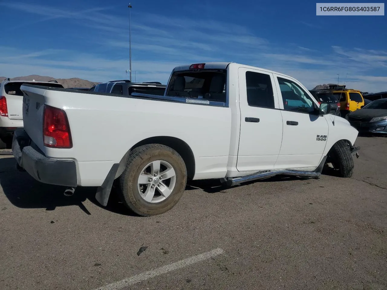 2016 Ram 1500 St VIN: 1C6RR6FG8GS403587 Lot: 80237904