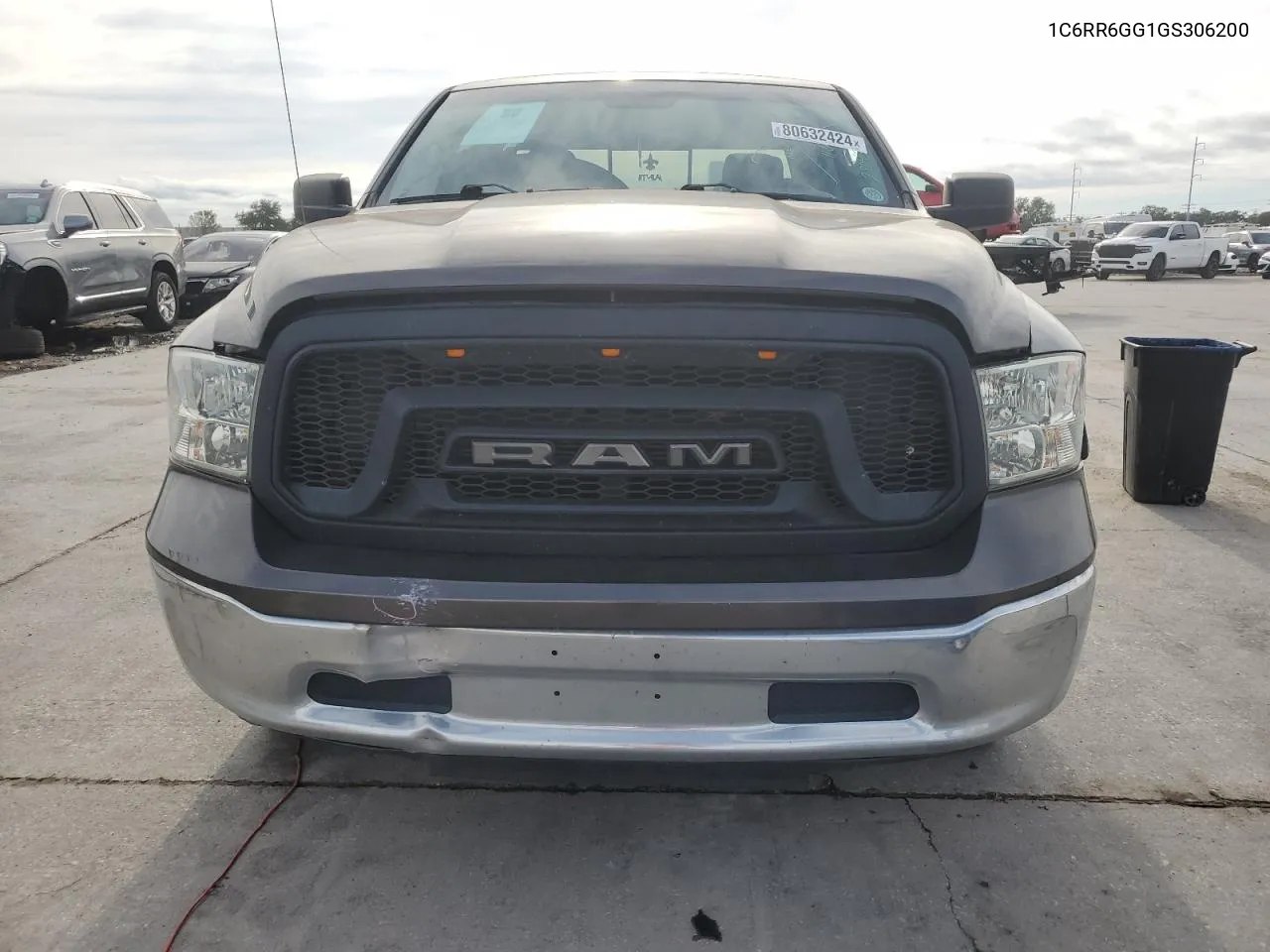 2016 Ram 1500 Slt VIN: 1C6RR6GG1GS306200 Lot: 80632424