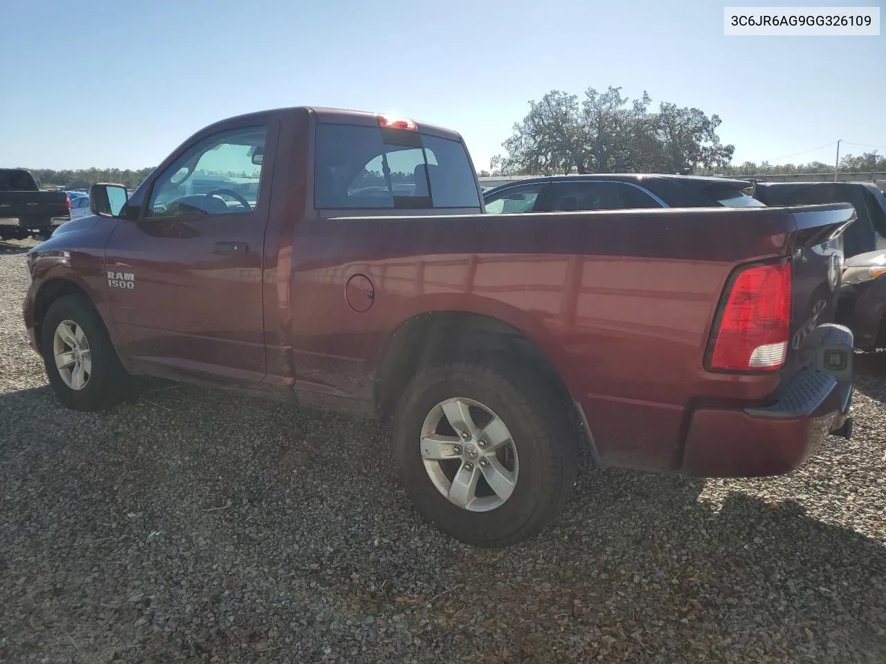 2016 Ram 1500 St VIN: 3C6JR6AG9GG326109 Lot: 81267934