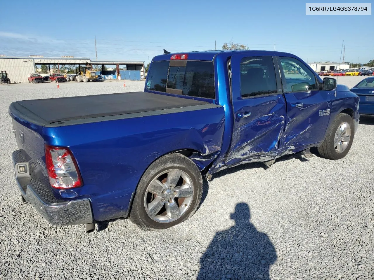 2016 Ram 1500 Slt VIN: 1C6RR7LG4GS378794 Lot: 81417224