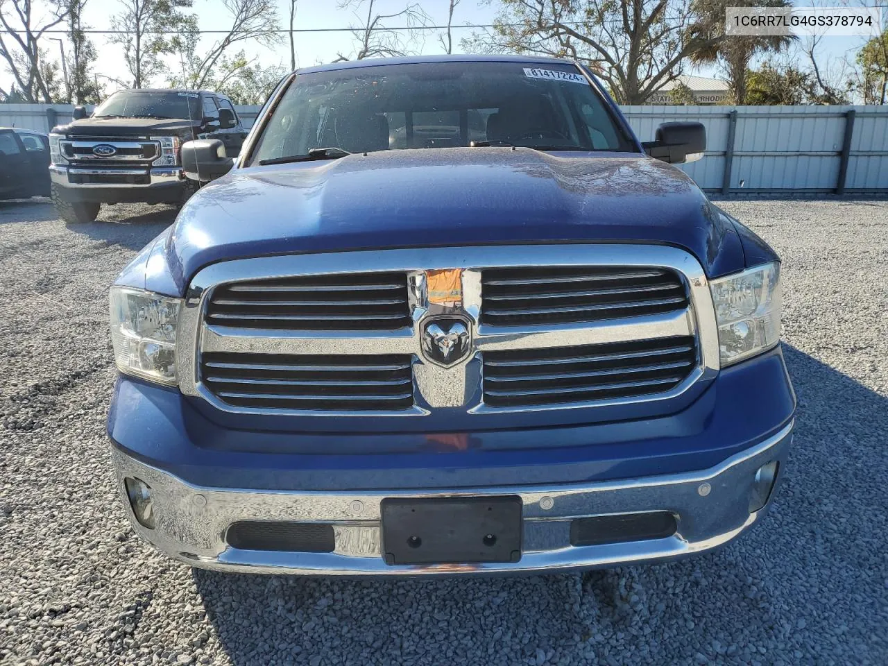 2016 Ram 1500 Slt VIN: 1C6RR7LG4GS378794 Lot: 81417224