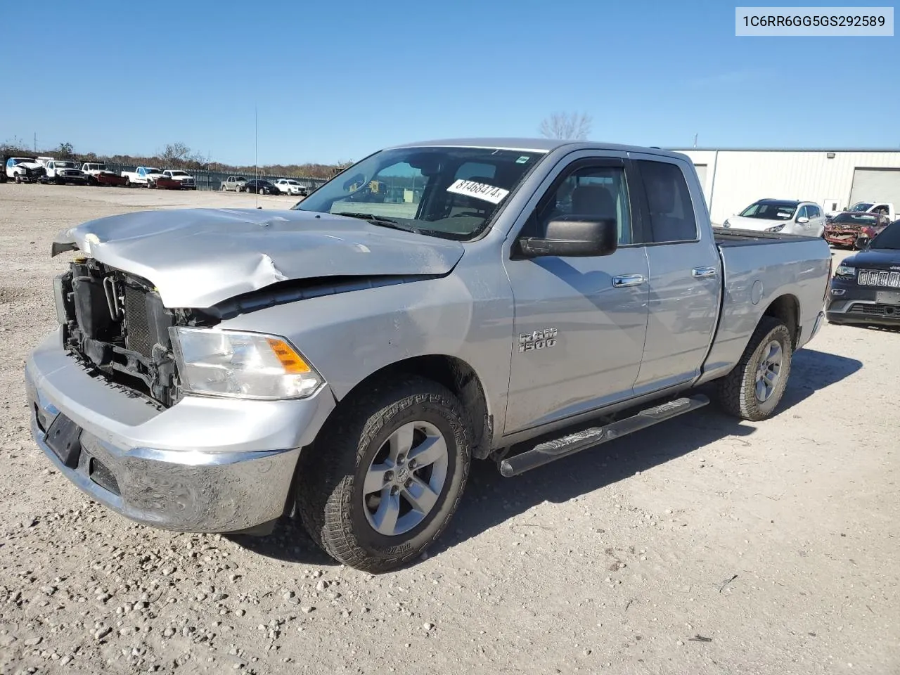 2016 Ram 1500 Slt VIN: 1C6RR6GG5GS292589 Lot: 81468474