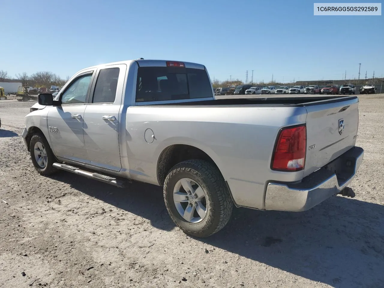 2016 Ram 1500 Slt VIN: 1C6RR6GG5GS292589 Lot: 81468474