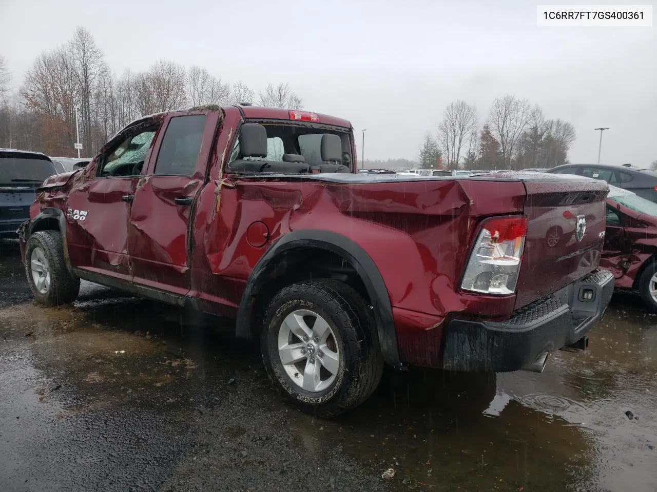 2016 Ram 1500 St VIN: 1C6RR7FT7GS400361 Lot: 81680764