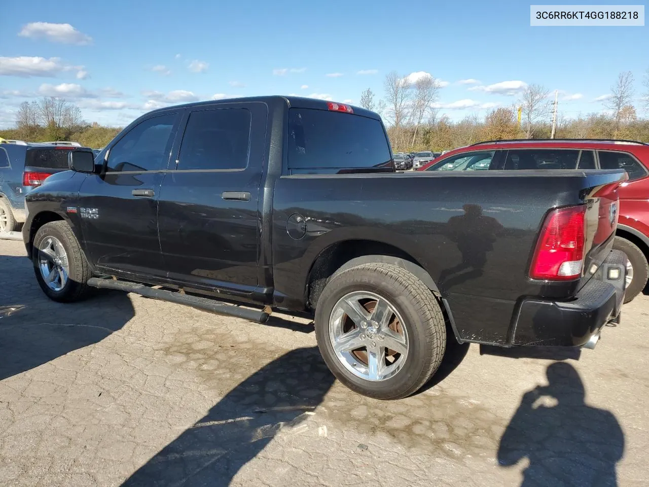 2016 Ram 1500 St VIN: 3C6RR6KT4GG188218 Lot: 81845154