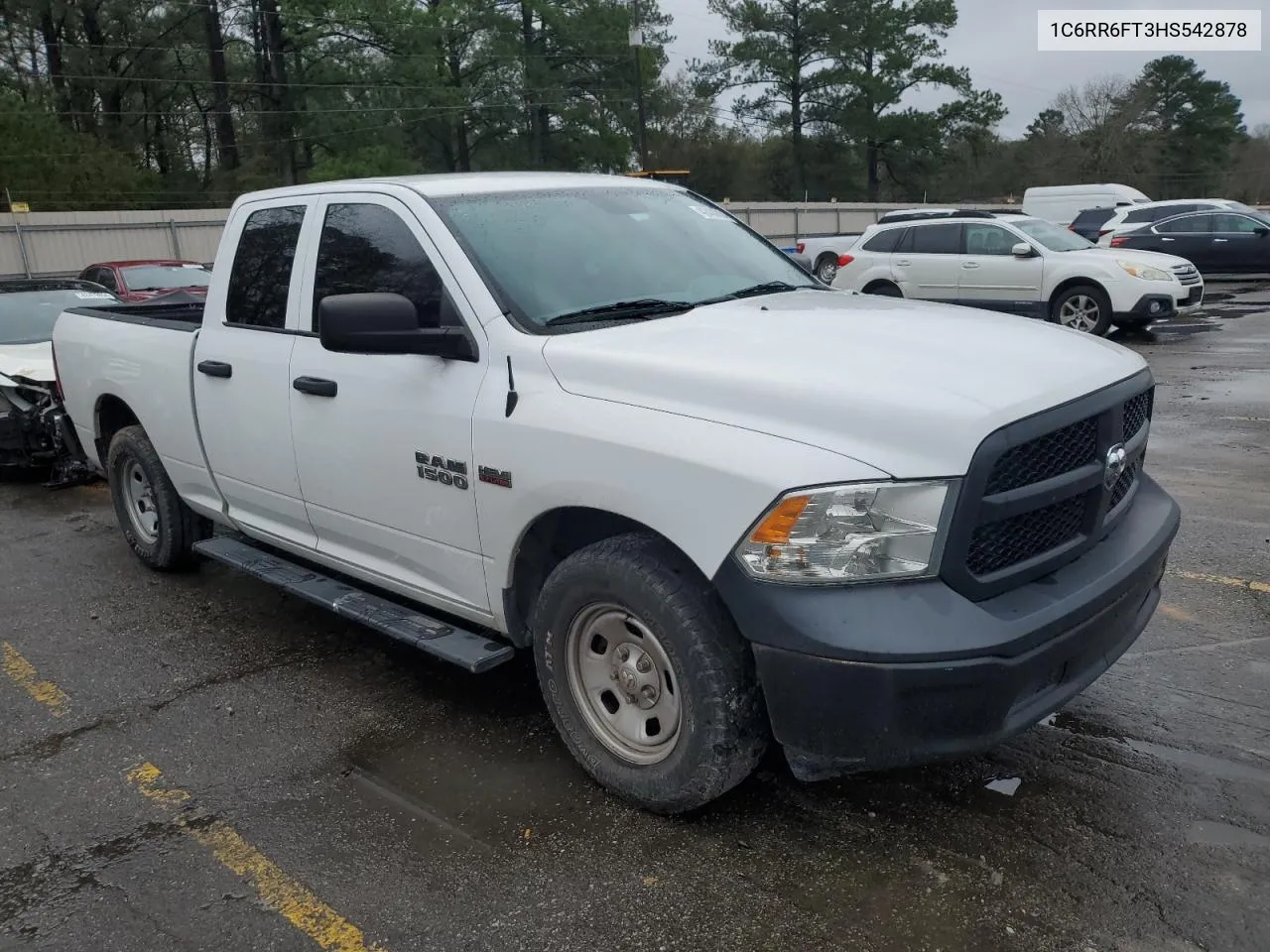 2017 Ram 1500 St VIN: 1C6RR6FT3HS542878 Lot: 42430834