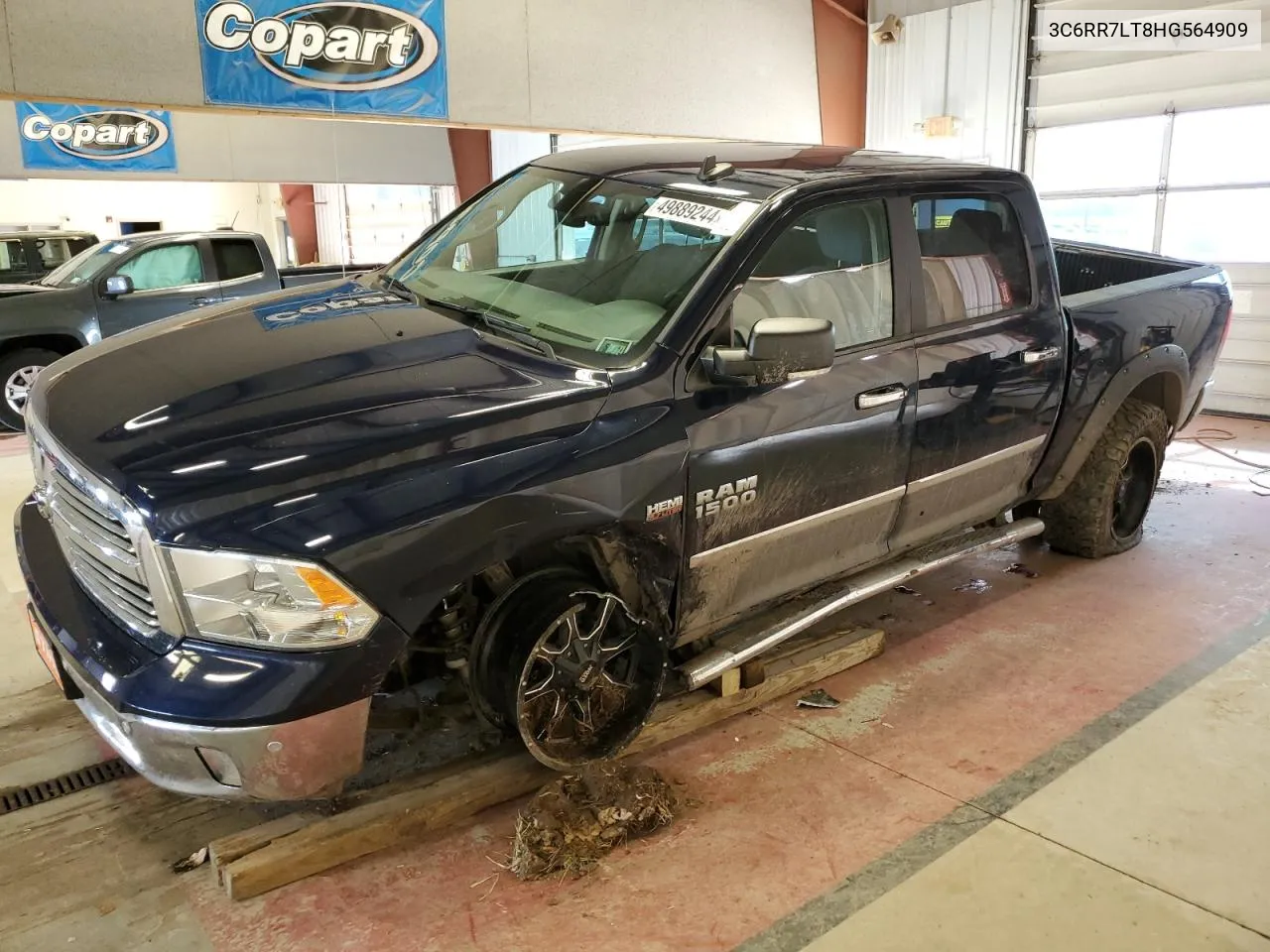 2017 Ram 1500 Slt VIN: 3C6RR7LT8HG564909 Lot: 49889244