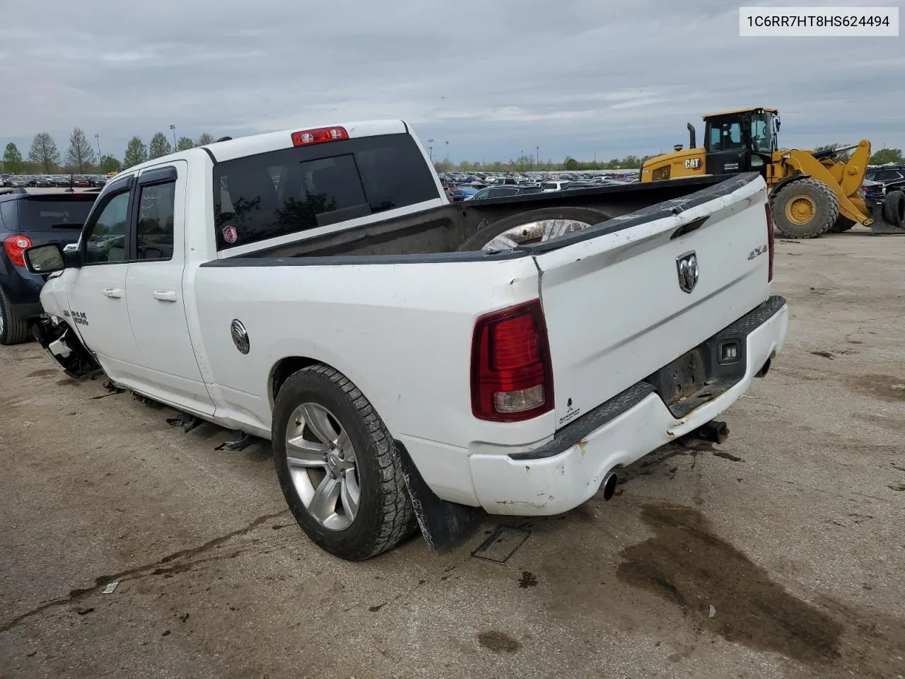 2017 Ram 1500 Sport VIN: 1C6RR7HT8HS624494 Lot: 50342604