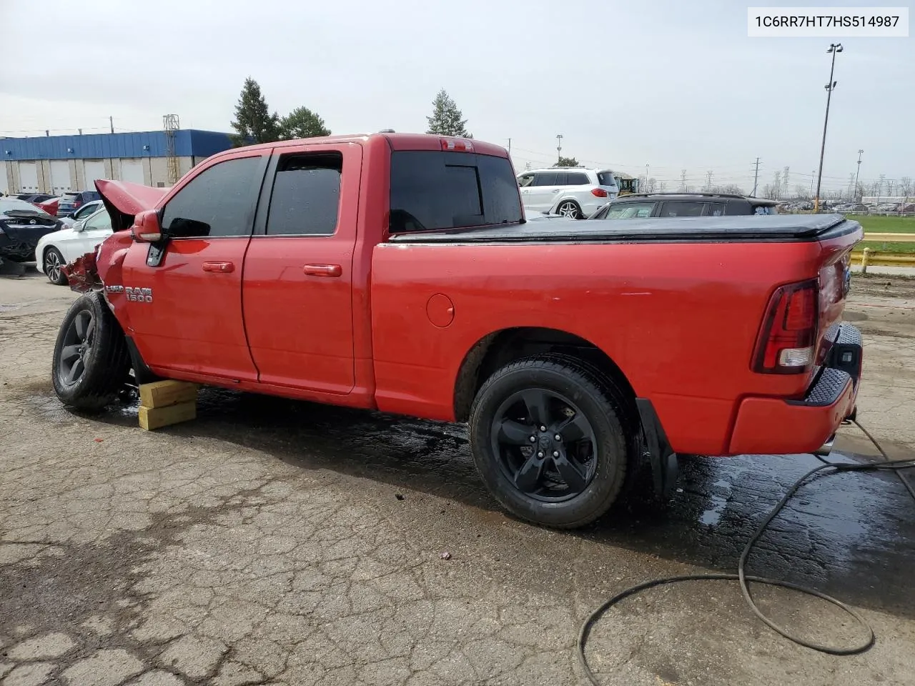 2017 Ram 1500 Sport VIN: 1C6RR7HT7HS514987 Lot: 50460864