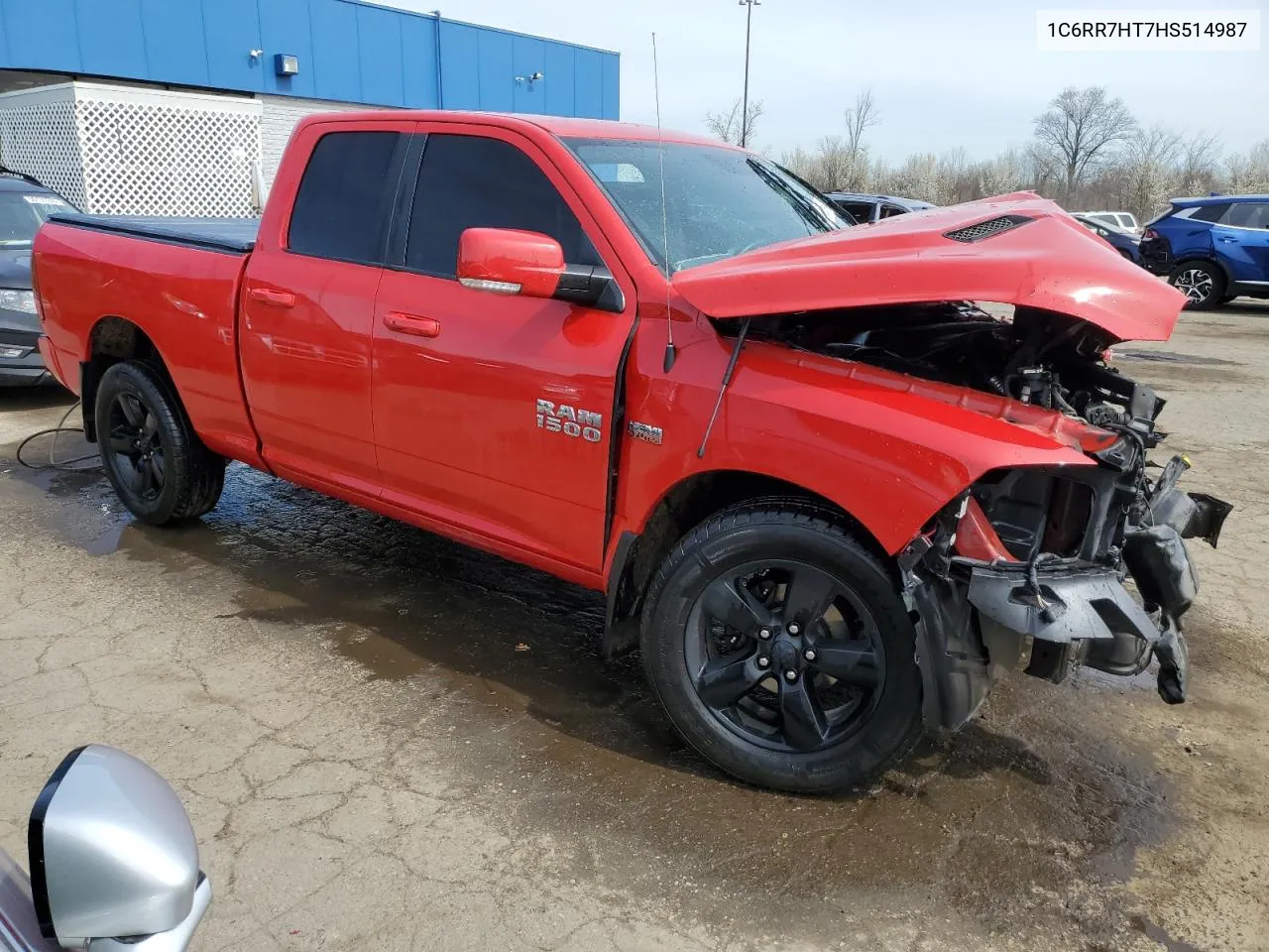 2017 Ram 1500 Sport VIN: 1C6RR7HT7HS514987 Lot: 50460864