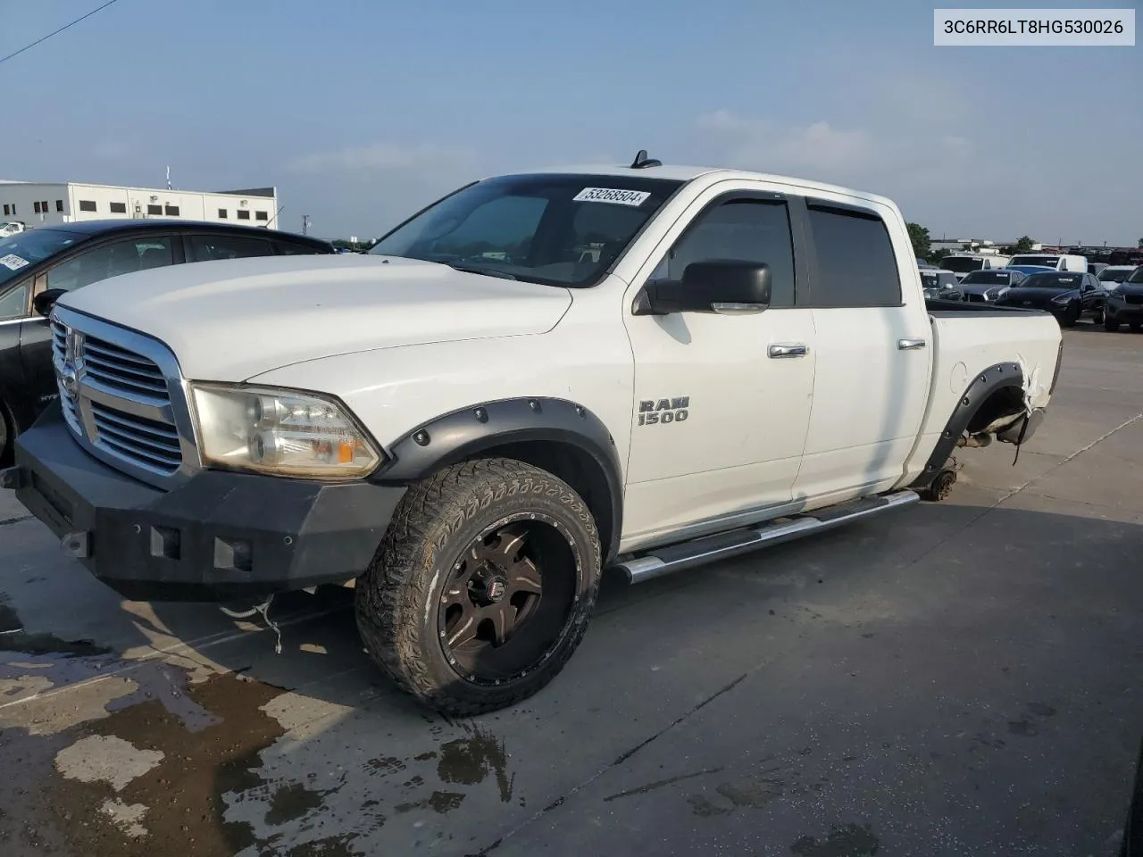 2017 Ram 1500 Slt VIN: 3C6RR6LT8HG530026 Lot: 53268504