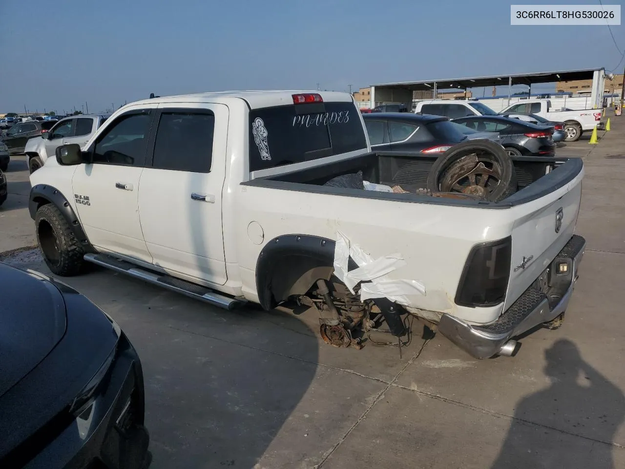 2017 Ram 1500 Slt VIN: 3C6RR6LT8HG530026 Lot: 53268504