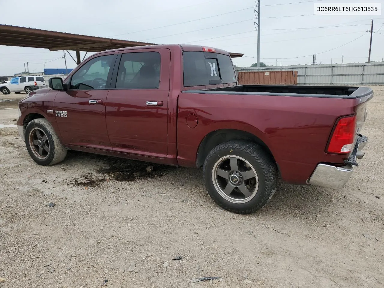 2017 Ram 1500 Slt VIN: 3C6RR6LT6HG613535 Lot: 53976024