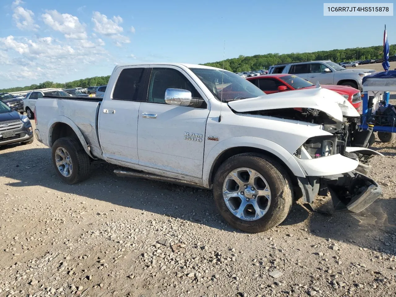 2017 Ram 1500 Laramie VIN: 1C6RR7JT4HS515878 Lot: 54174104