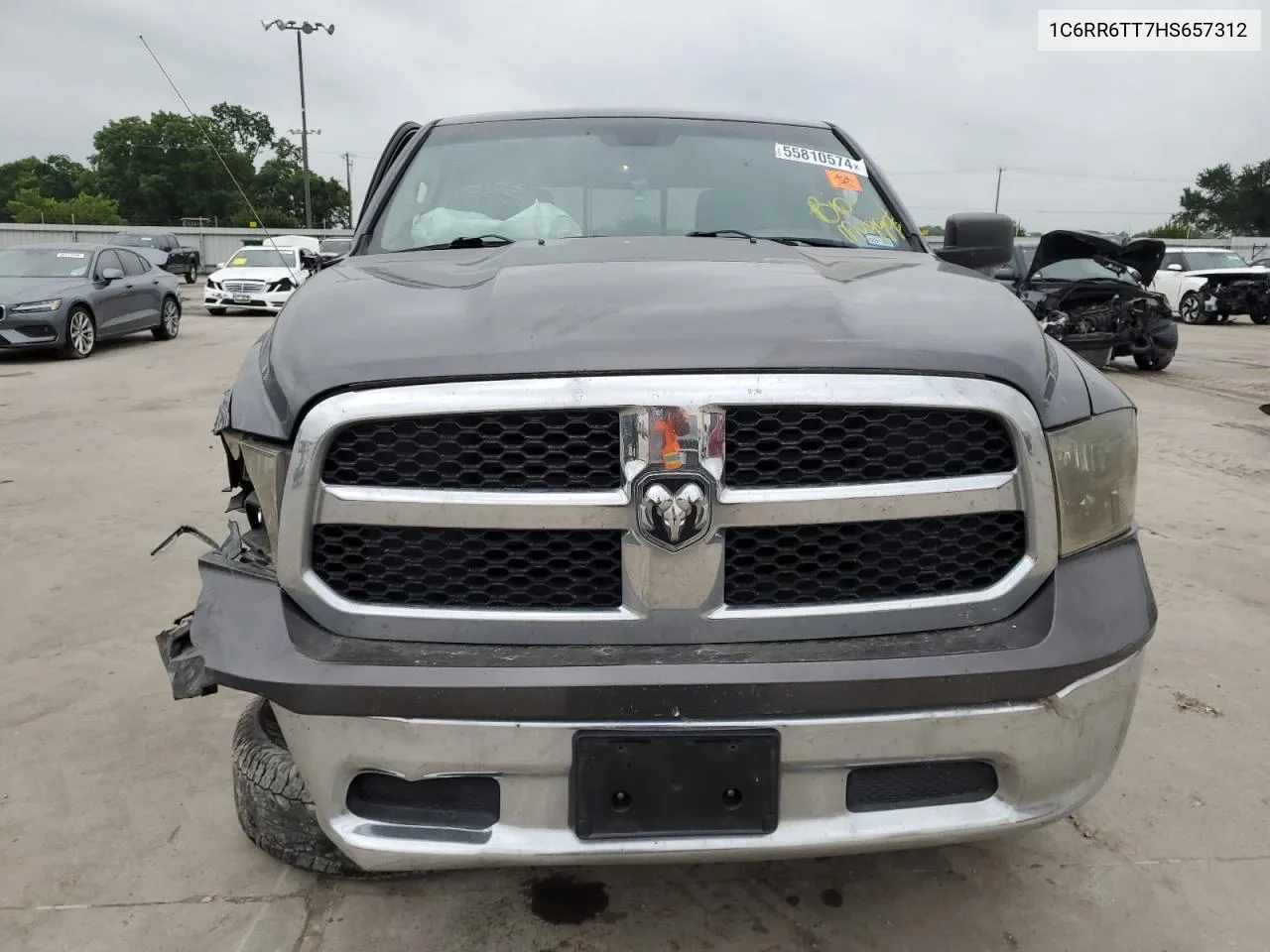 2017 Ram 1500 Slt VIN: 1C6RR6TT7HS657312 Lot: 55810574