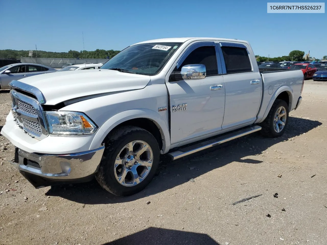 2017 Ram 1500 Laramie VIN: 1C6RR7NT7HS526237 Lot: 56420164