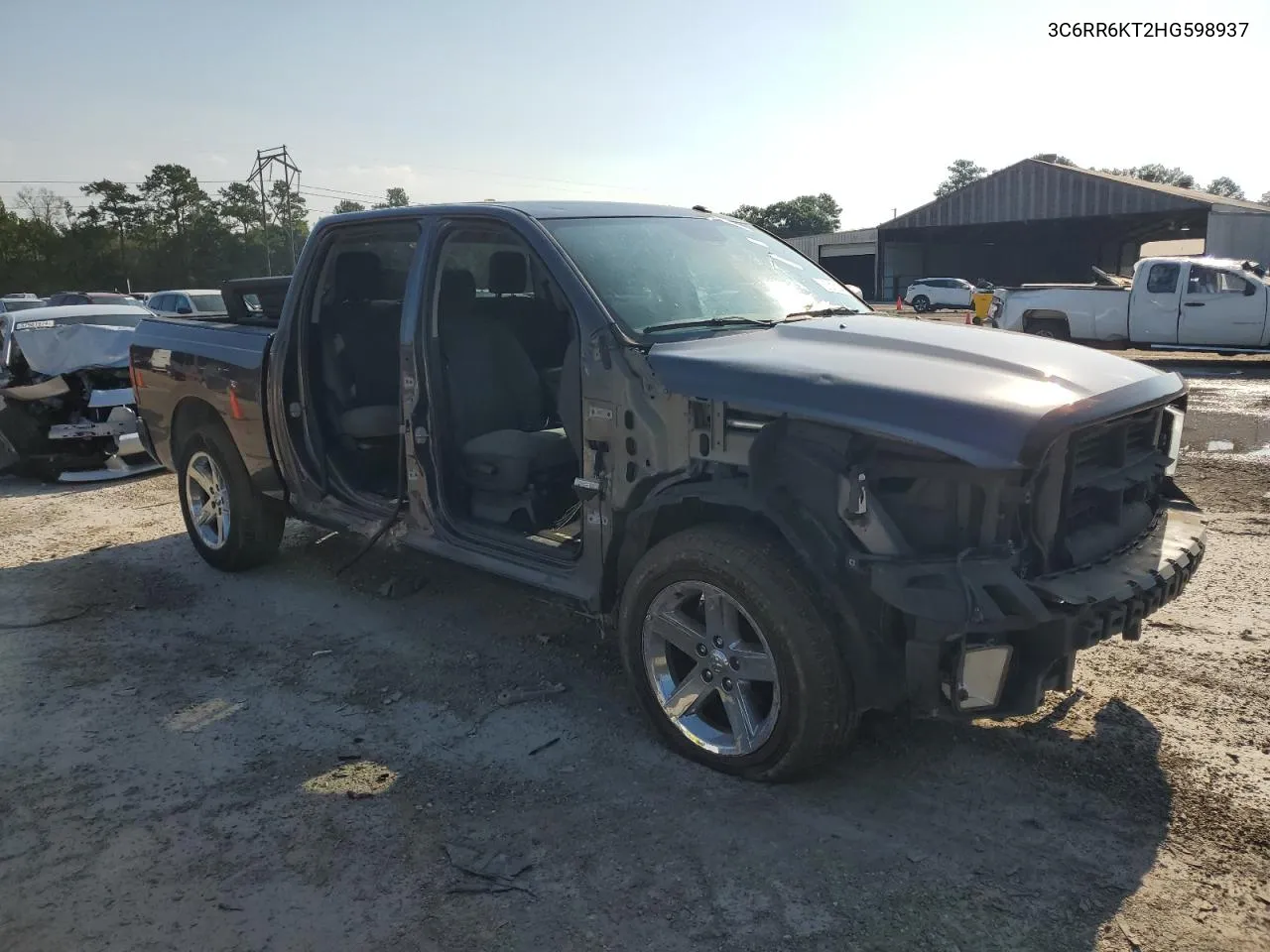 2017 Ram 1500 St VIN: 3C6RR6KT2HG598937 Lot: 57313144