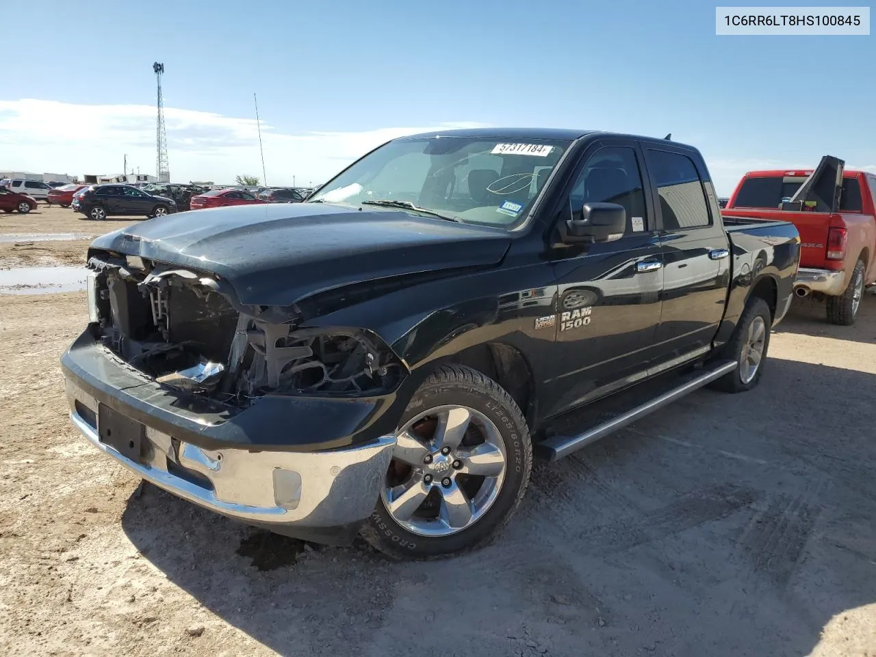 2017 Ram 1500 Slt VIN: 1C6RR6LT8HS100845 Lot: 57317184