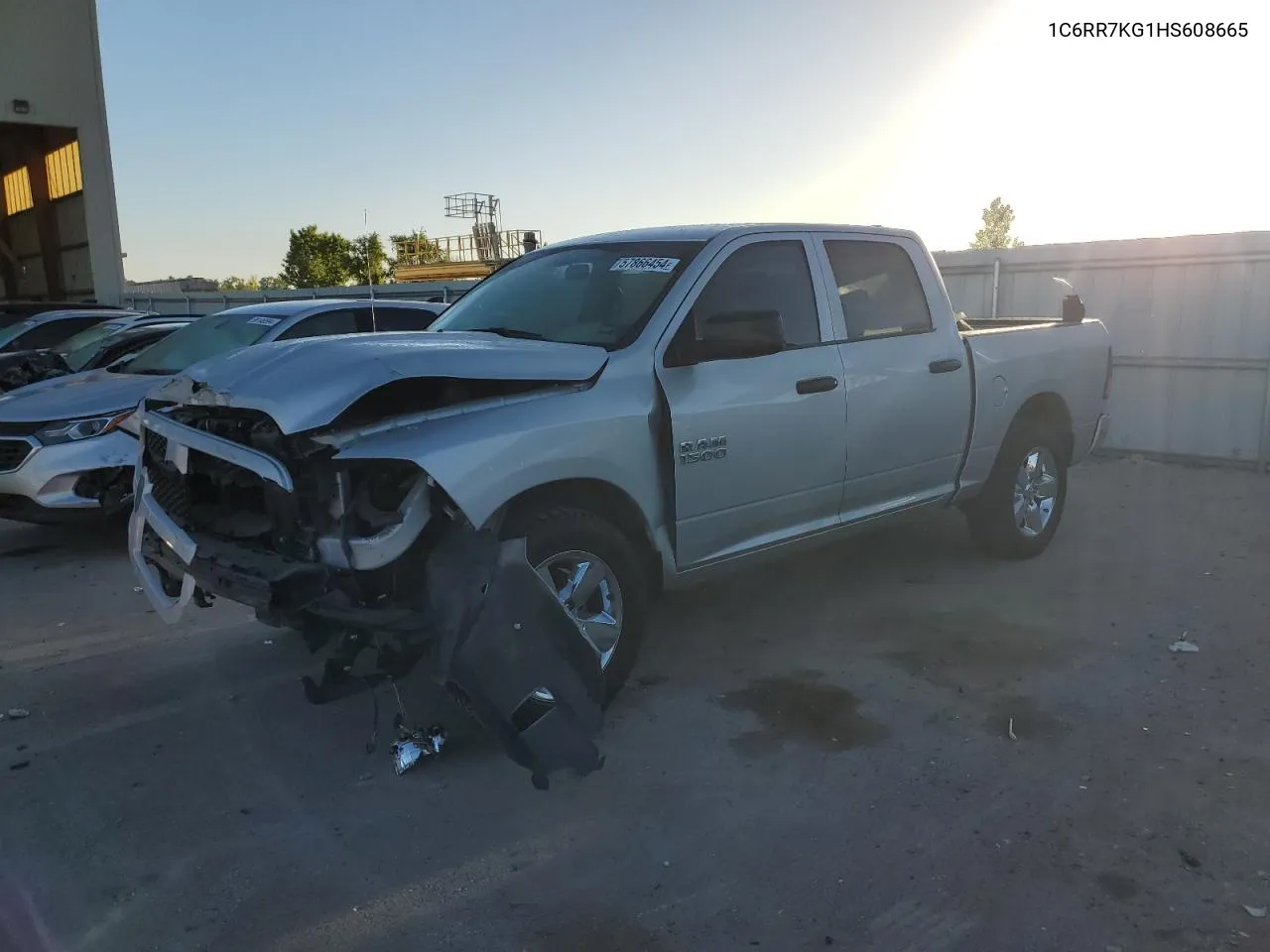 2017 Ram 1500 St VIN: 1C6RR7KG1HS608665 Lot: 57866454