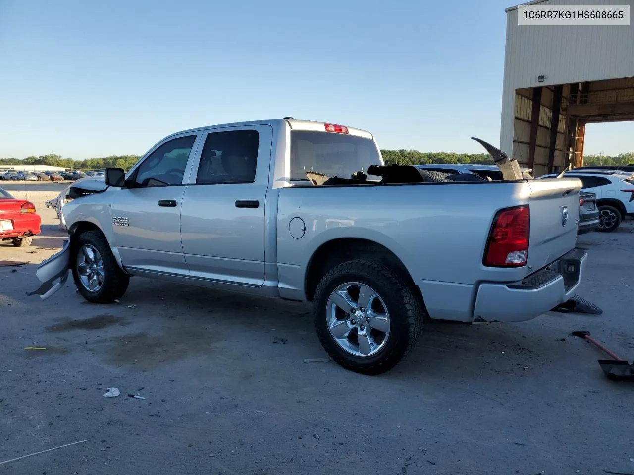 2017 Ram 1500 St VIN: 1C6RR7KG1HS608665 Lot: 57866454