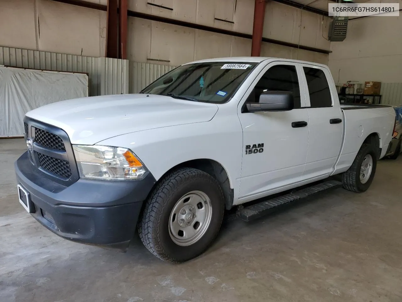 2017 Ram 1500 St VIN: 1C6RR6FG7HS614801 Lot: 58082564