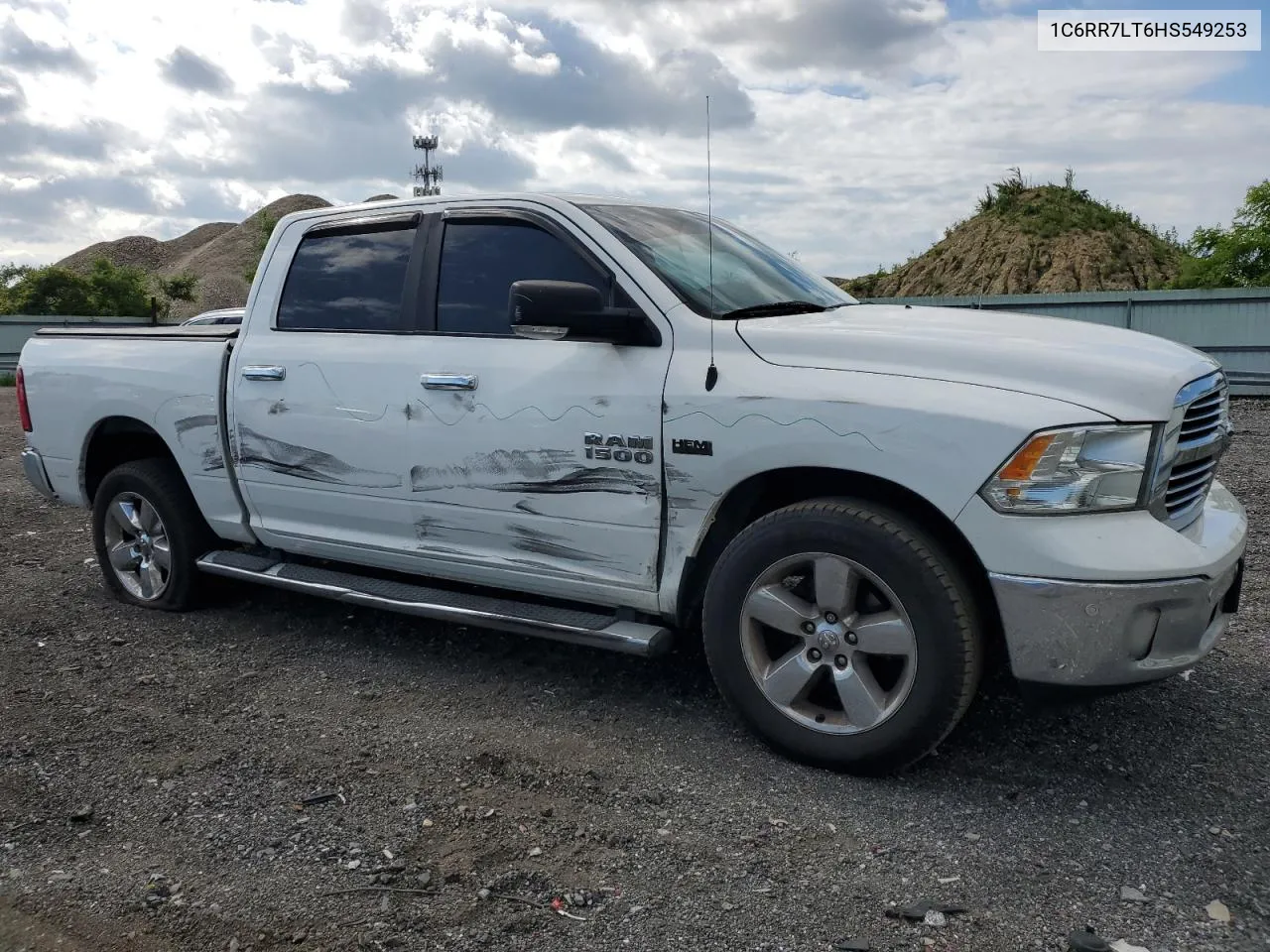 2017 Ram 1500 Slt VIN: 1C6RR7LT6HS549253 Lot: 58131844