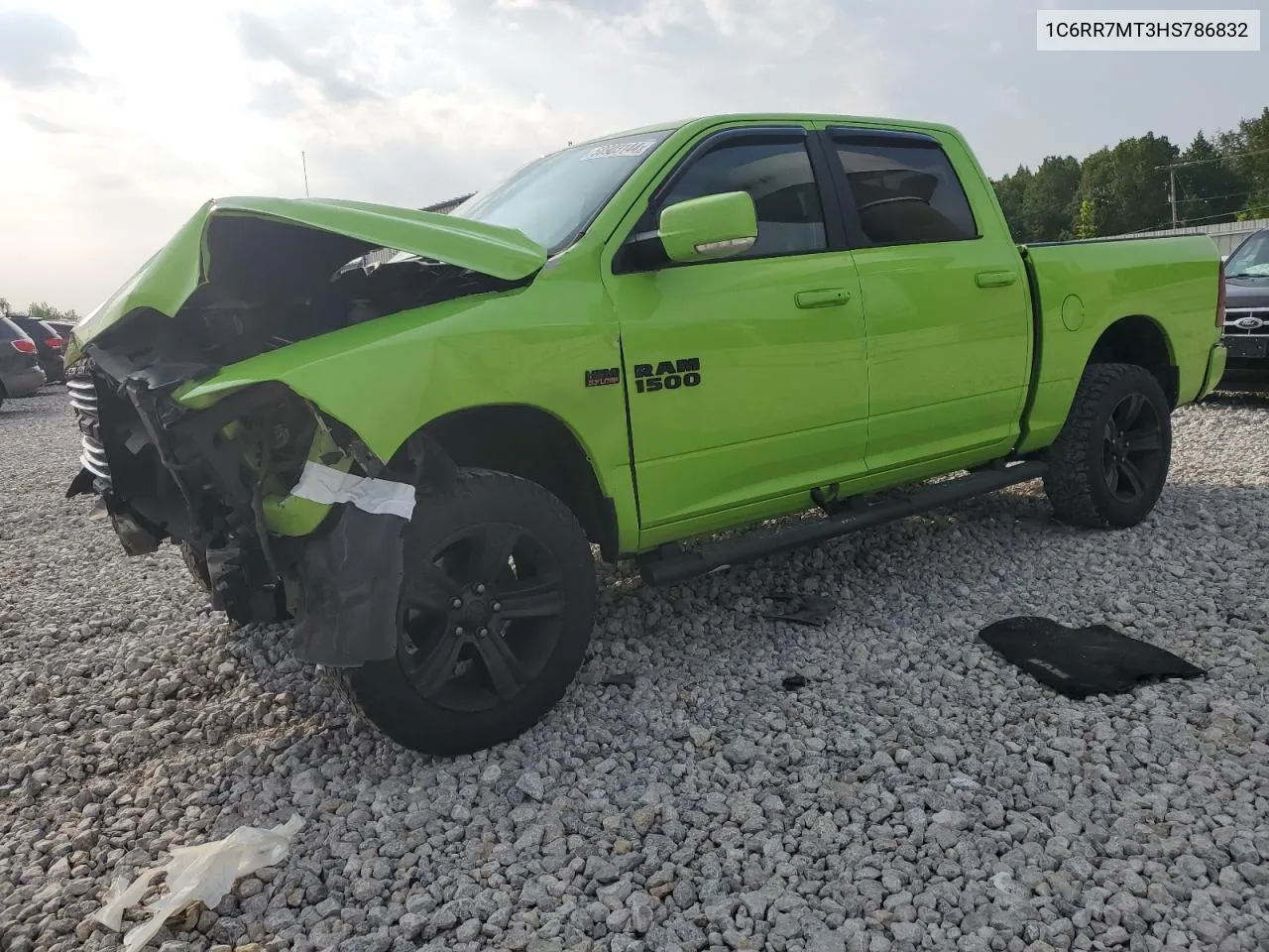 2017 Ram 1500 Sport VIN: 1C6RR7MT3HS786832 Lot: 58903144