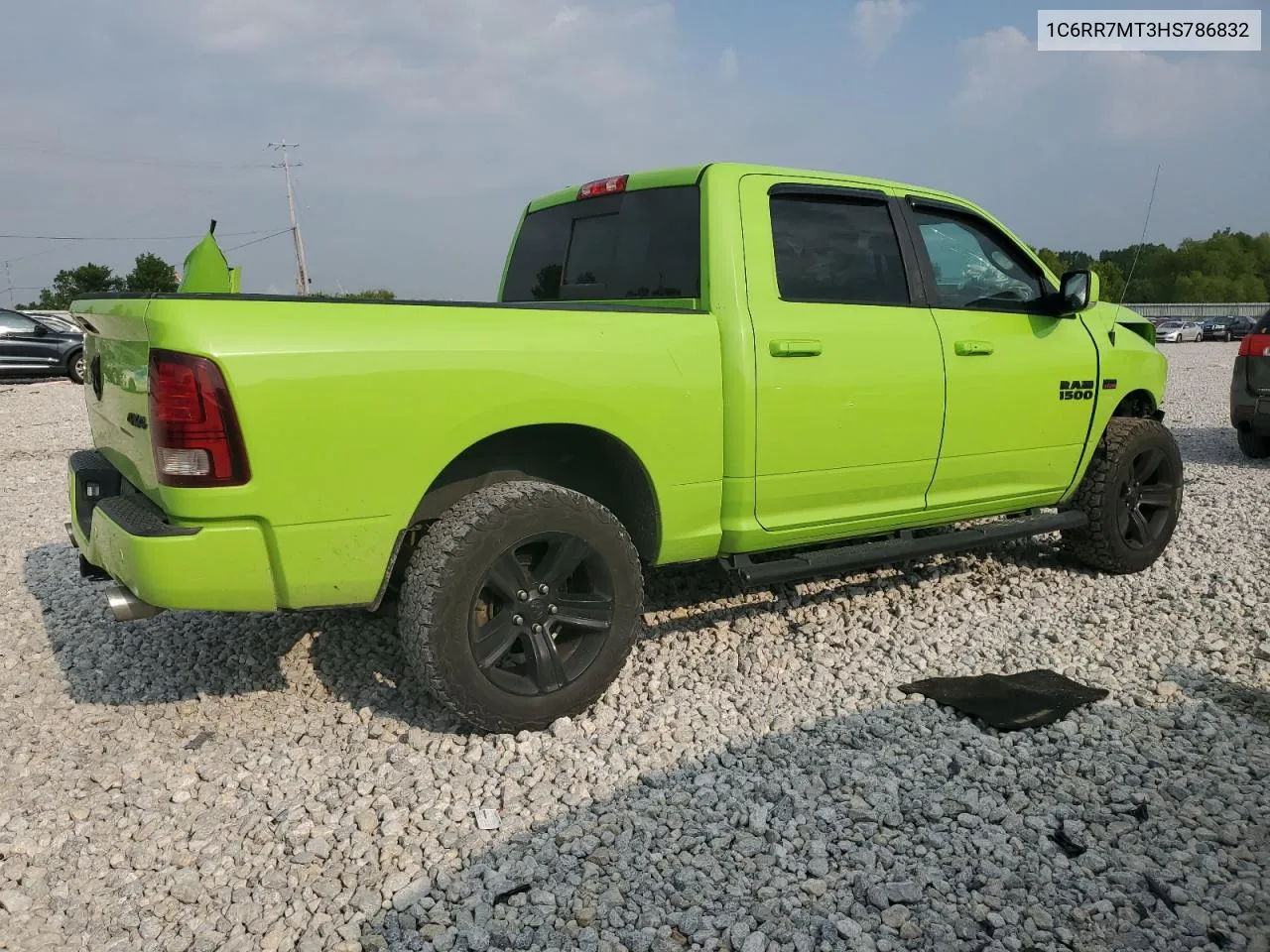 2017 Ram 1500 Sport VIN: 1C6RR7MT3HS786832 Lot: 58903144