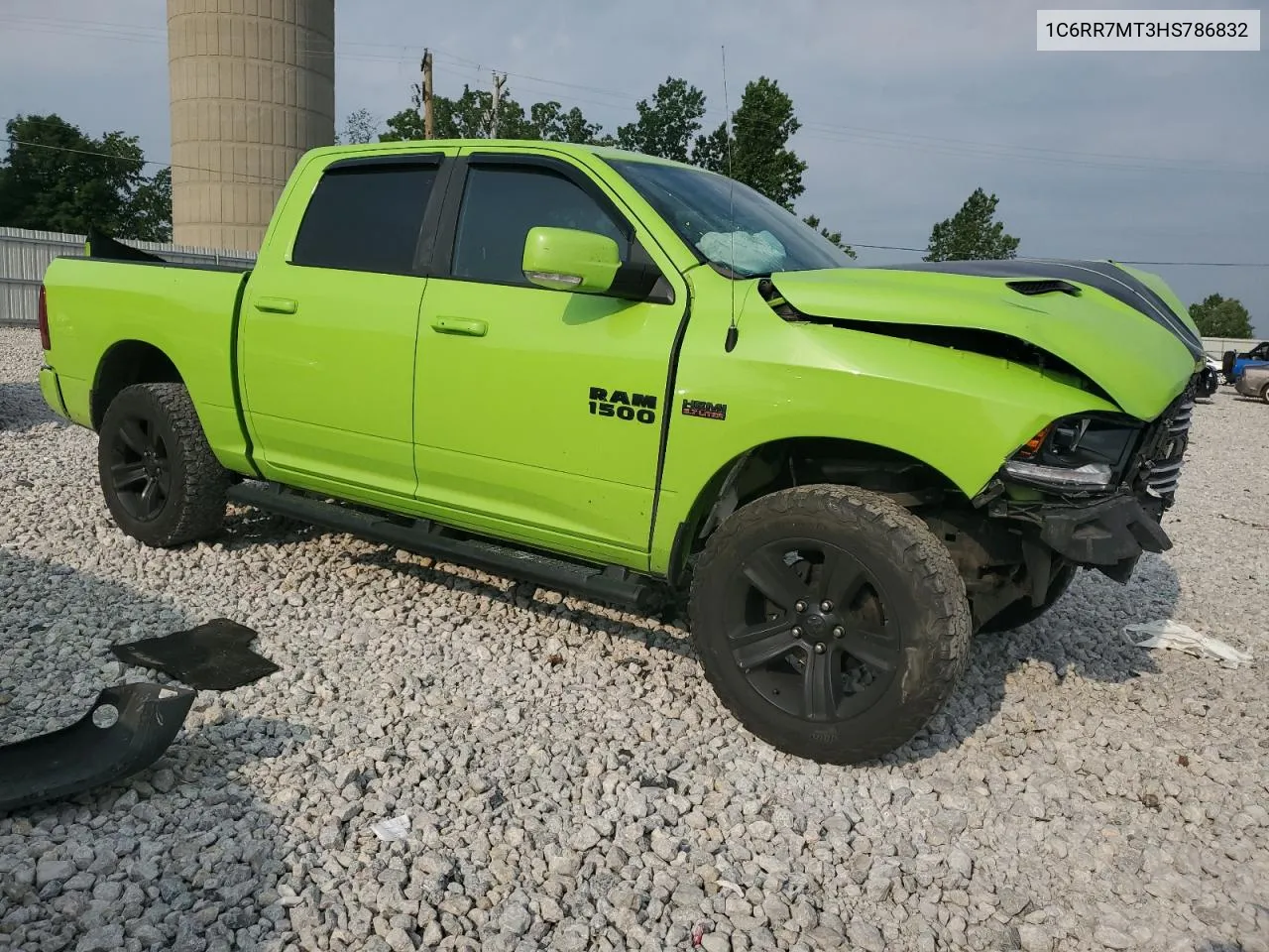 2017 Ram 1500 Sport VIN: 1C6RR7MT3HS786832 Lot: 58903144