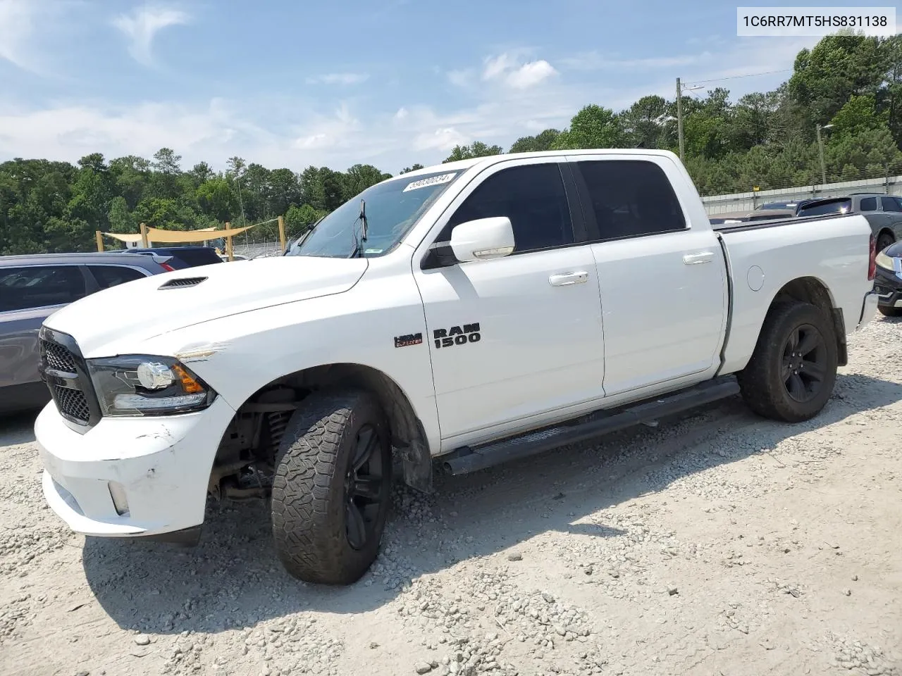 2017 Ram 1500 Sport VIN: 1C6RR7MT5HS831138 Lot: 59030034