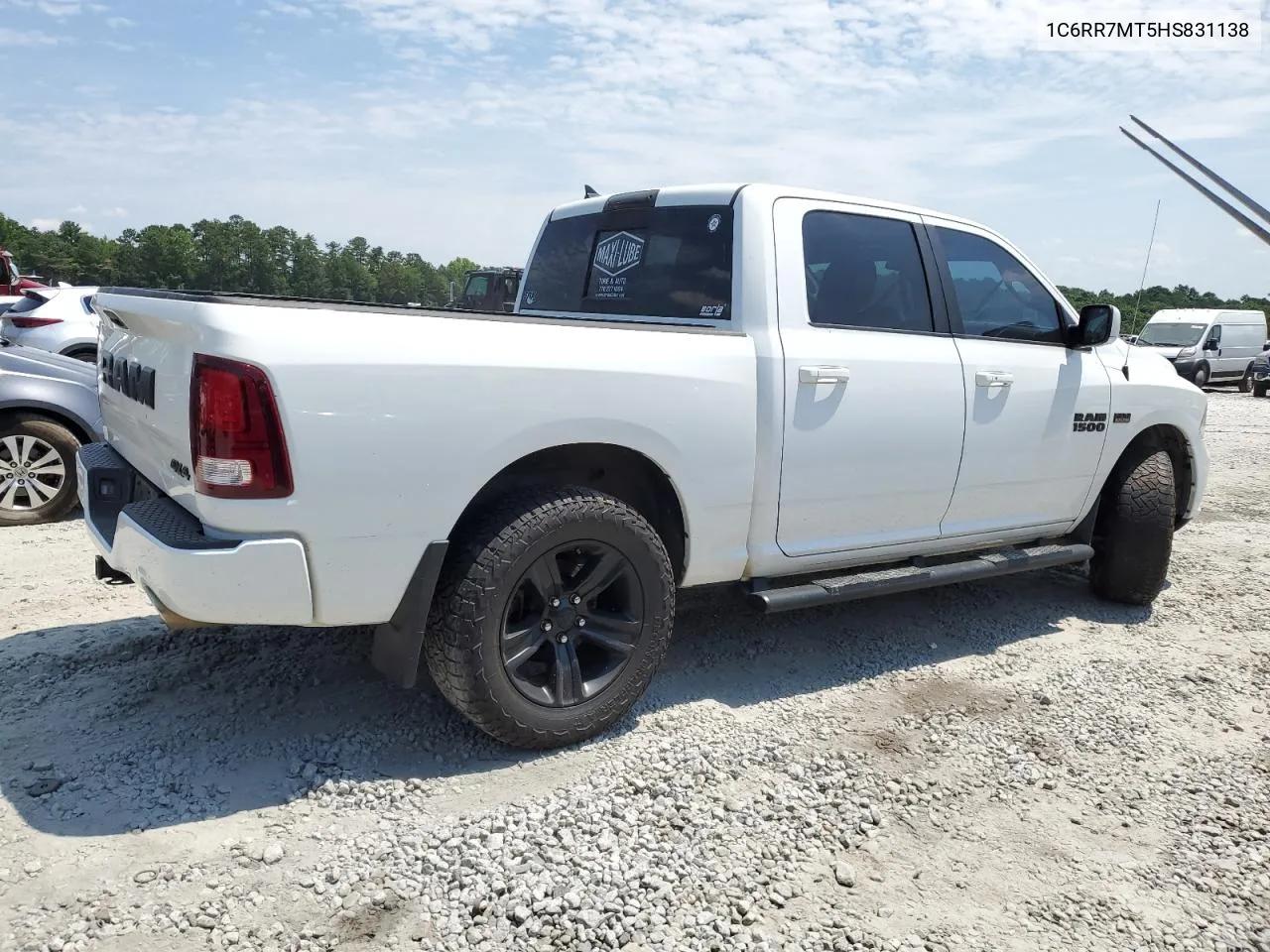 2017 Ram 1500 Sport VIN: 1C6RR7MT5HS831138 Lot: 59030034