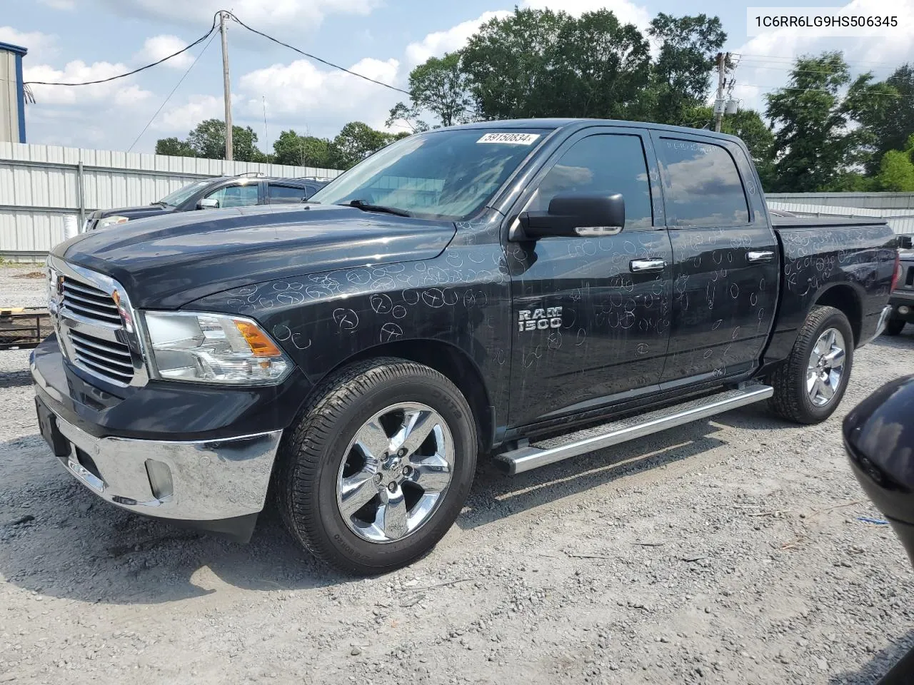 2017 Ram 1500 Slt VIN: 1C6RR6LG9HS506345 Lot: 59150834