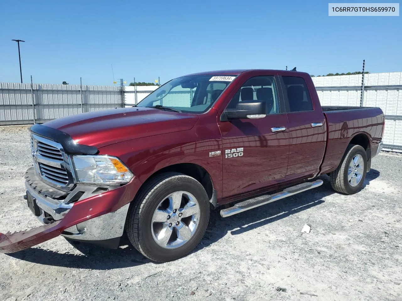 2017 Ram 1500 Slt VIN: 1C6RR7GT0HS659970 Lot: 59759634