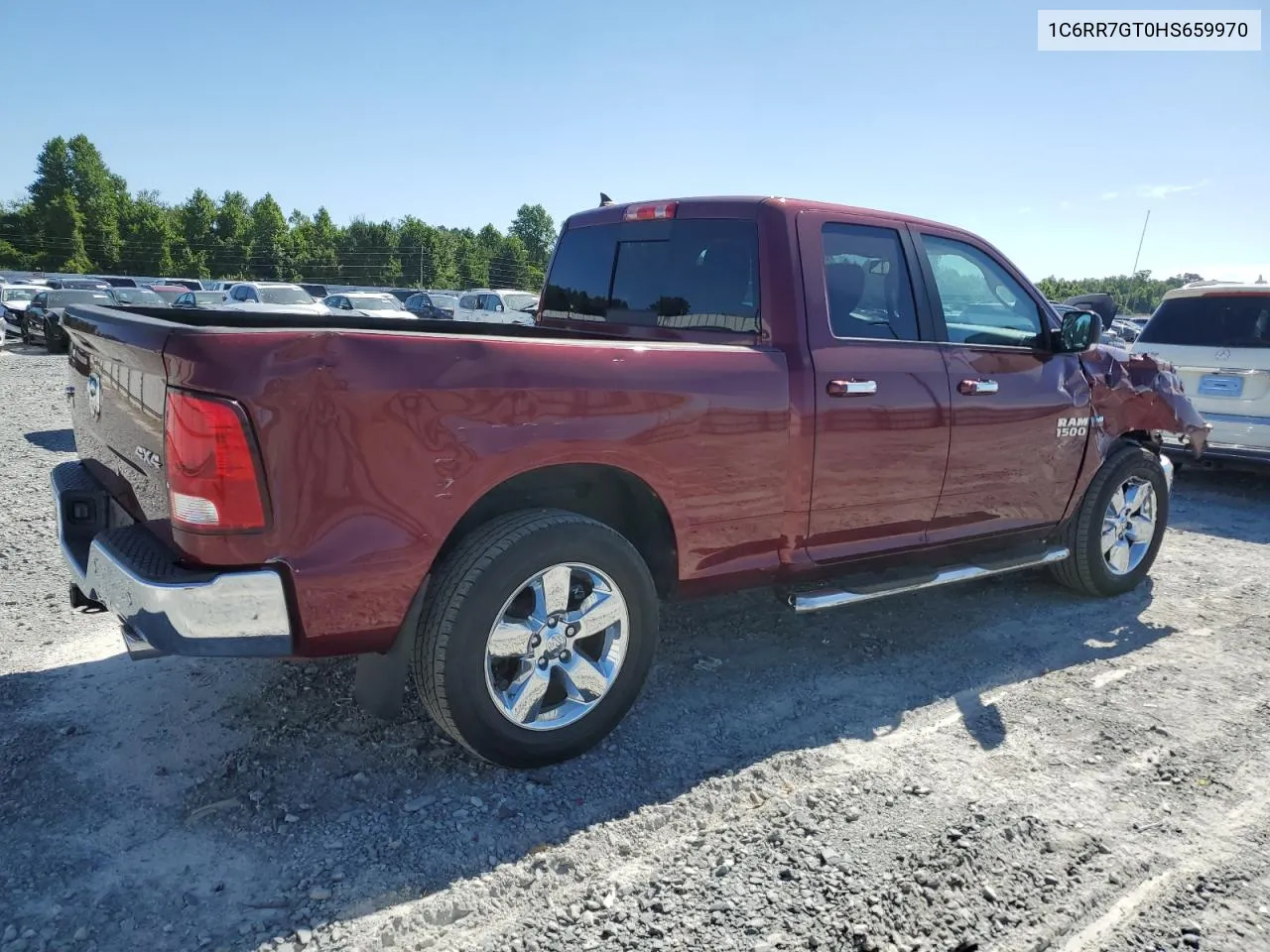 2017 Ram 1500 Slt VIN: 1C6RR7GT0HS659970 Lot: 59759634