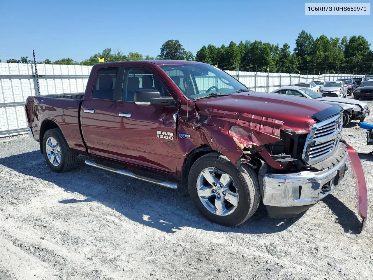 2017 Ram 1500 Slt VIN: 1C6RR7GT0HS659970 Lot: 59759634