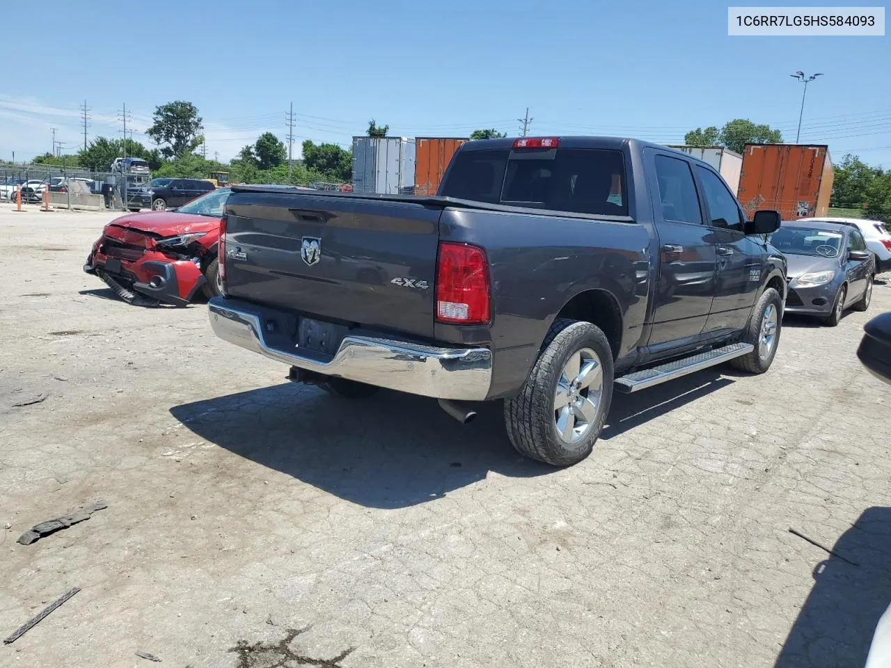 2017 Ram 1500 Slt VIN: 1C6RR7LG5HS584093 Lot: 59998774