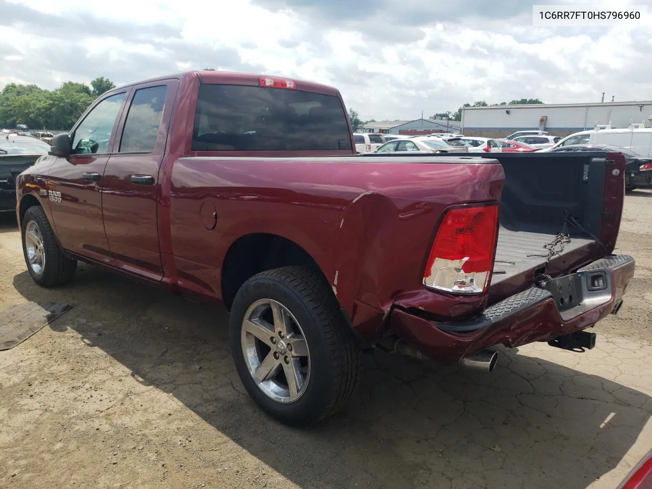 2017 Ram 1500 St VIN: 1C6RR7FT0HS796960 Lot: 60153194