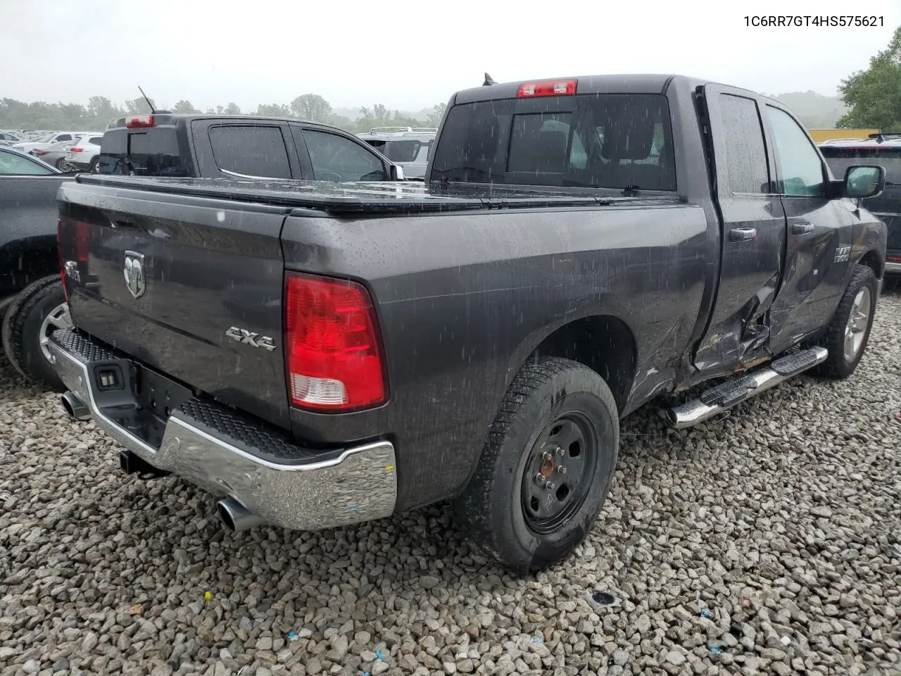 2017 Ram 1500 Slt VIN: 1C6RR7GT4HS575621 Lot: 61084074