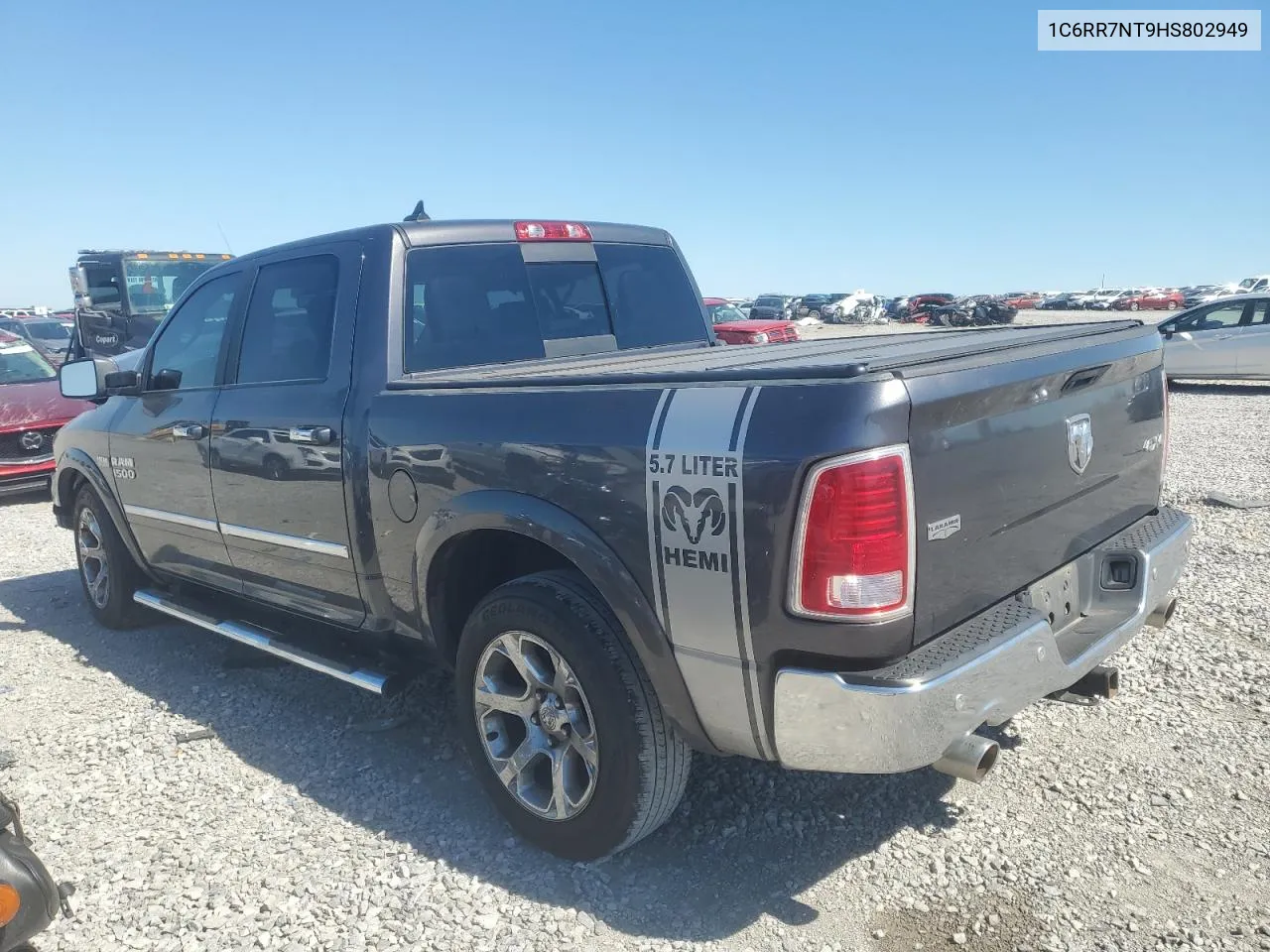 2017 Ram 1500 Laramie VIN: 1C6RR7NT9HS802949 Lot: 61150024