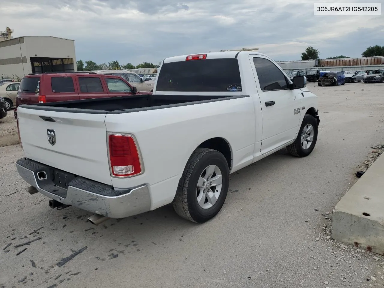 2017 Ram 1500 St VIN: 3C6JR6AT2HG542205 Lot: 61227914