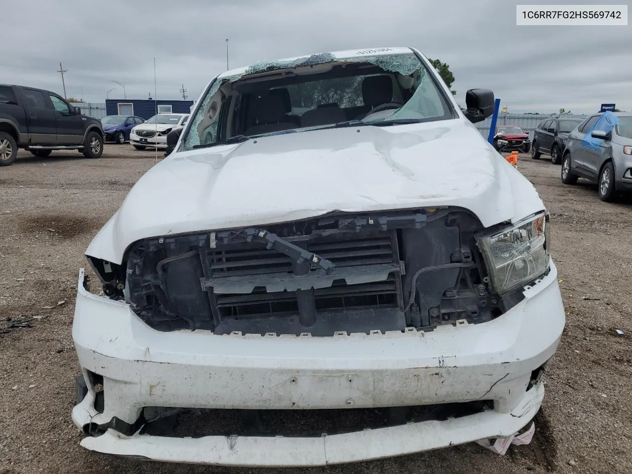 2017 Ram 1500 St VIN: 1C6RR7FG2HS569742 Lot: 61251964