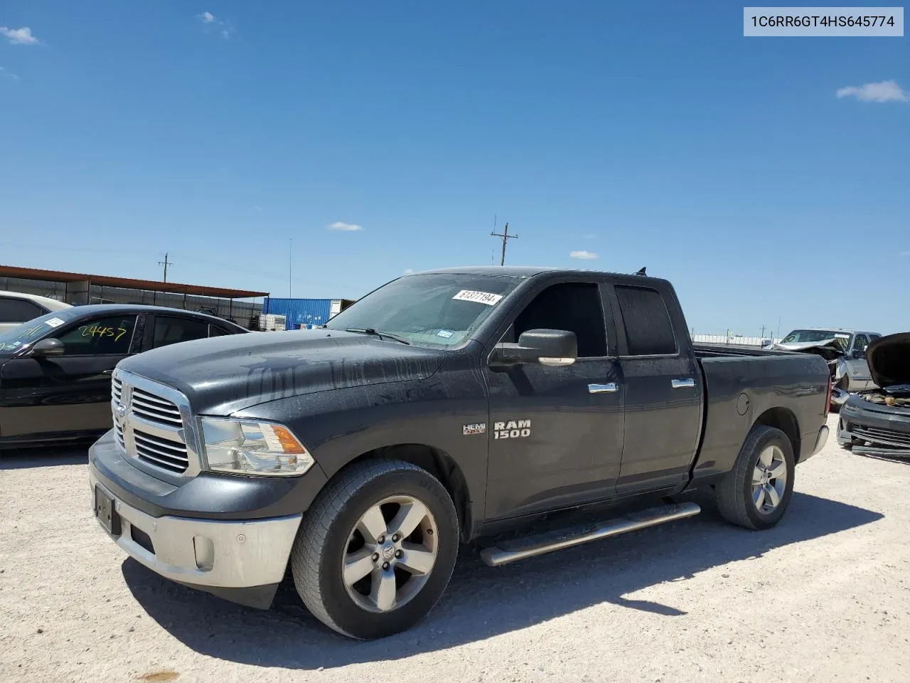 2017 Ram 1500 Slt VIN: 1C6RR6GT4HS645774 Lot: 61377194